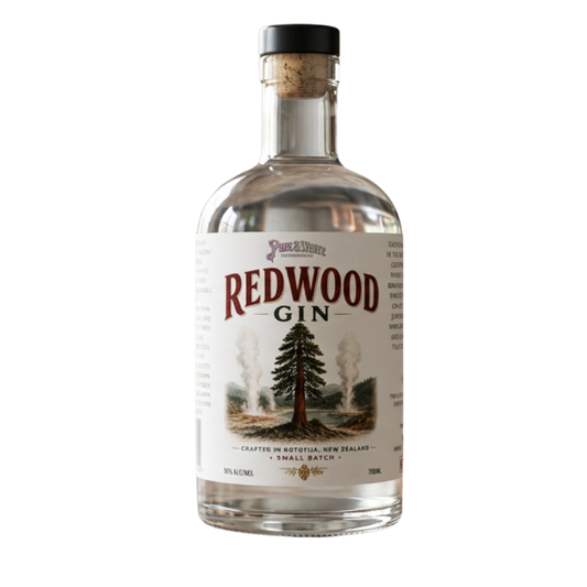 Pink & White - REDWOOD GIN - 700ml - 39% (**NEW RELEASE** )
